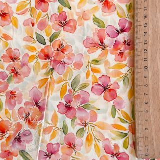 Viskóza RAYON POPLIN Love design E