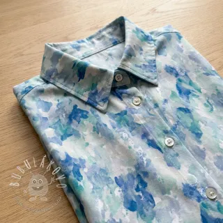 Viskóza RAYON POPLIN Faded spots design C