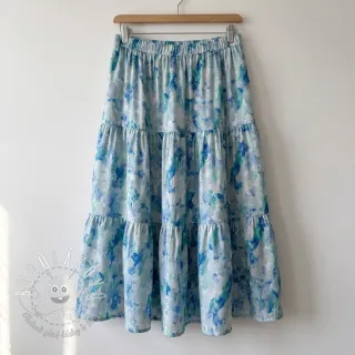 Viskóza RAYON POPLIN Faded spots design C