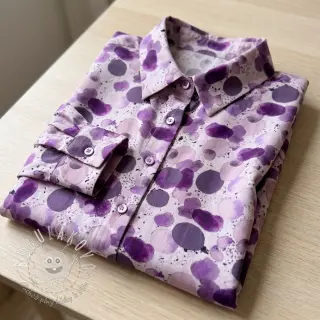 Viskóza RAYON POPLIN Bouncy design A
