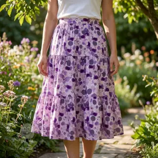 Viskóza RAYON POPLIN Bouncy design A