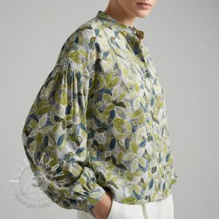Viskóza RAYON POPLIN Floral design D
