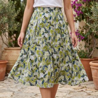 Viskóza RAYON POPLIN Floral design D
