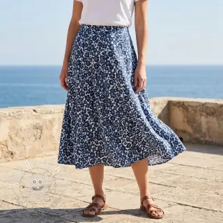 Viskóza RAYON POPLIN Eve design D