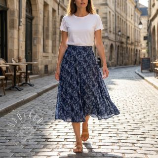 Viskóza RAYON POPLIN Eve design E