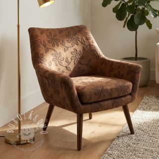 Semiš stretch Amalia brown