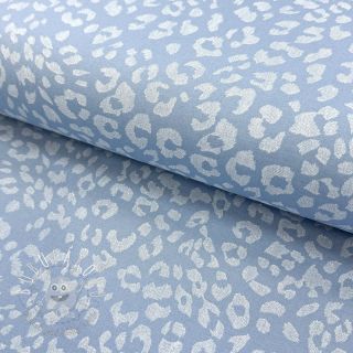 JEANS DENIM Leopard light blue