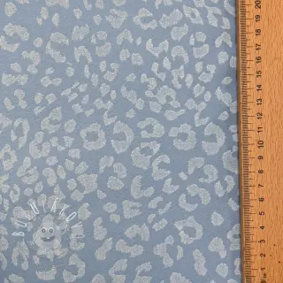JEANS DENIM Leopard light blue