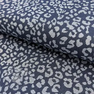 JEANS DENIM Leopard dark blue