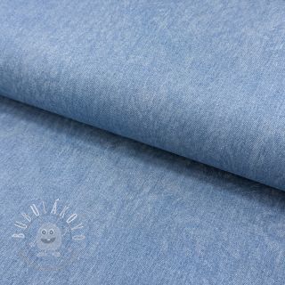 JEANS DENIM HEAVY Animal printed light blue