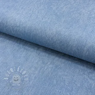 JEANS DENIM HEAVY Animal printed light blue