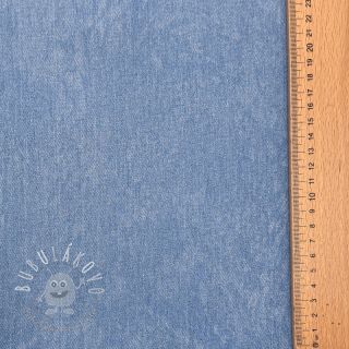 JEANS DENIM HEAVY Animal printed light blue