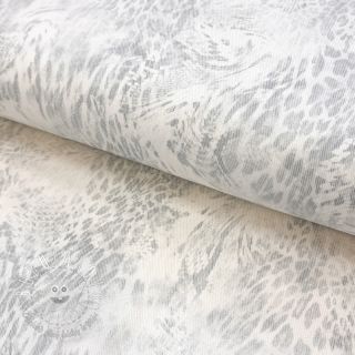 JEANS DENIM HEAVY Animal printed offwhite