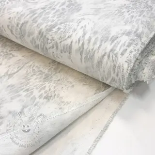 JEANS DENIM HEAVY Animal printed offwhite