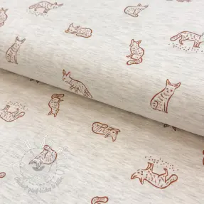 Úplet Hidden foxie ecru melange