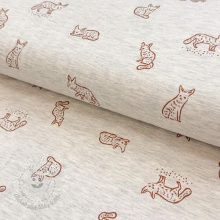 Úplet Hidden foxie ecru melange