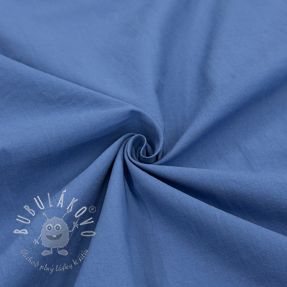 Bavlnená látka WASHED royal blue