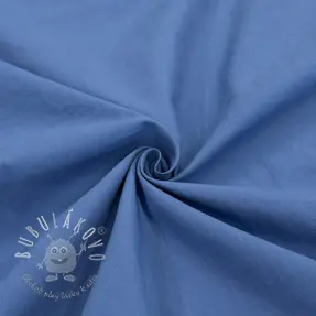Bavlnená látka WASHED royal blue