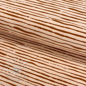 Úplet Stripes light salmon ORGANIC