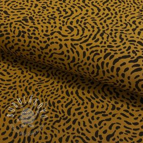 Úplet Dots and shapes olive