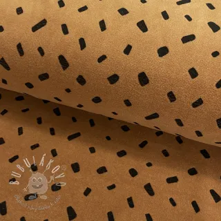Kojenecký plyš Shape cognac