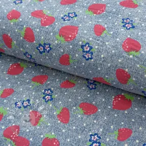 JEANS Strawberry light blue