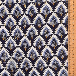 Viskóza LUREX Bohemian navy