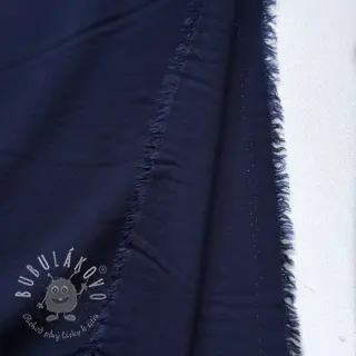 Viskóza STRETCH navy