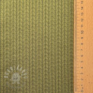Pletenina RECYCLED Cable khaki