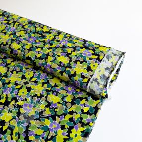 Viskóza RADIANCE Flowers green