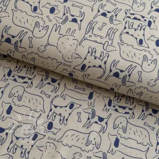 Úplet Dogs army green