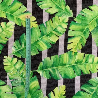 Dekoračná látka s teflonovou úpravou TROPICAL LEAF GARDEN