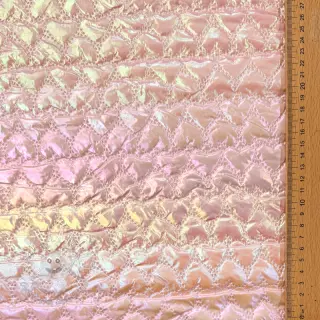 Prešívaná látka Fancy hearts light pink