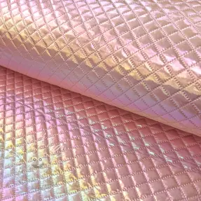 Prešívaná látka Fancy diamonds light pink