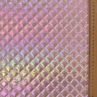 Prešívaná látka Fancy diamonds light pink