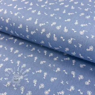 JEANS STRETCH Small retro flowers jeans