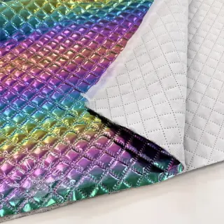 Prešívaná látka Fancy diamonds multi