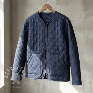 Prešívaná látka JEANS marine