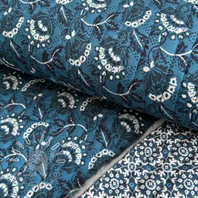 Bavlnená látka QUILT DOUBLE SIDED Stripe design A