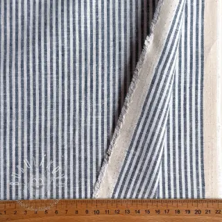 Ľan s bavlnou Stripe jeans