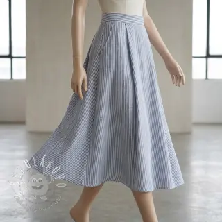 Ľan s bavlnou Stripe jeans