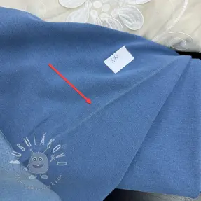 Teplákovina DENIM bleached II.trieda