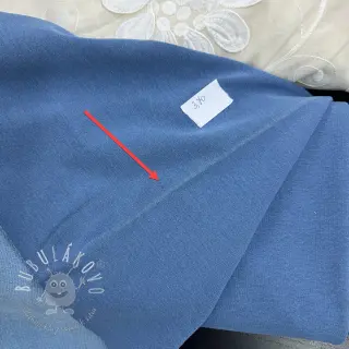 Teplákovina DENIM bleached II.trieda