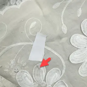 Bavlnená látka EMBROIDERY Bellagio cream II.trieda