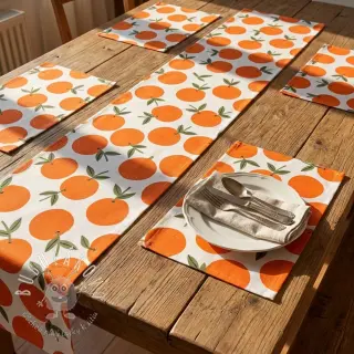 Dekoračná látka Fruits design C