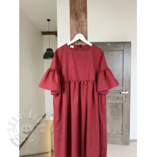 Ľan predpraný 170 g wine red