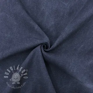 CANVAS STONEWASHED dark navy