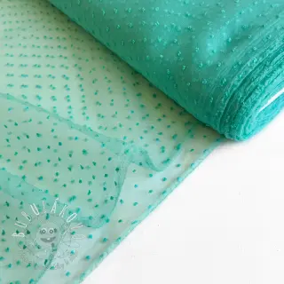 Tyl na TUTU DOTS mint