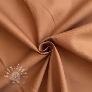 Bavlnená látka TWILL Mango cognac