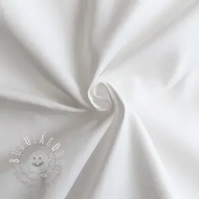 Bavlnená látka TWILL Mango white